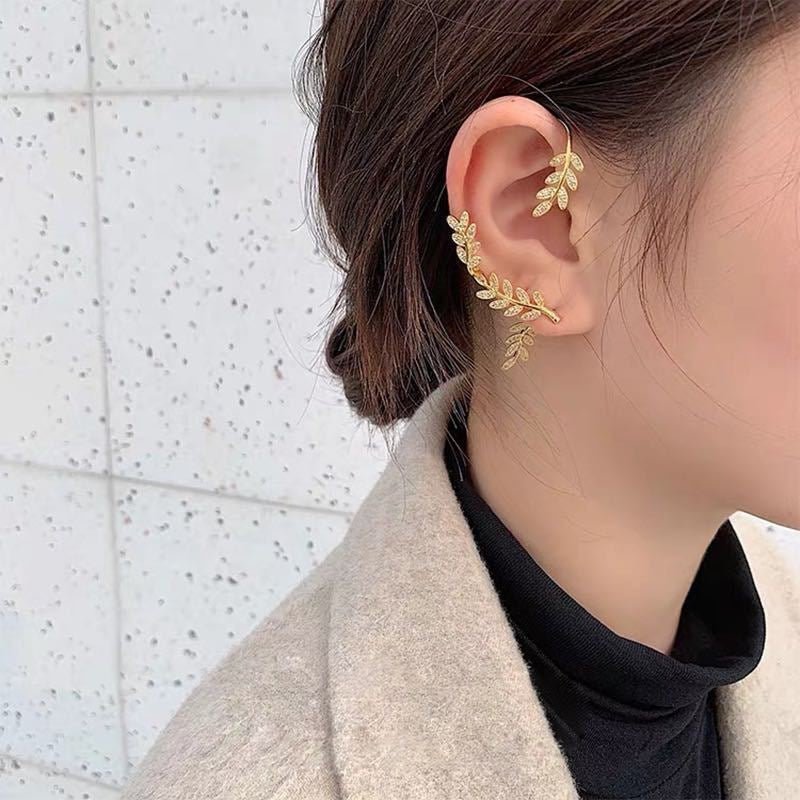 Stylish Adjustable Clip On Earrings with Cubic Zirconia for Every Occasion 4