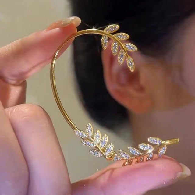 Stylish Adjustable Clip On Earrings with Cubic Zirconia for Every Occasion 8