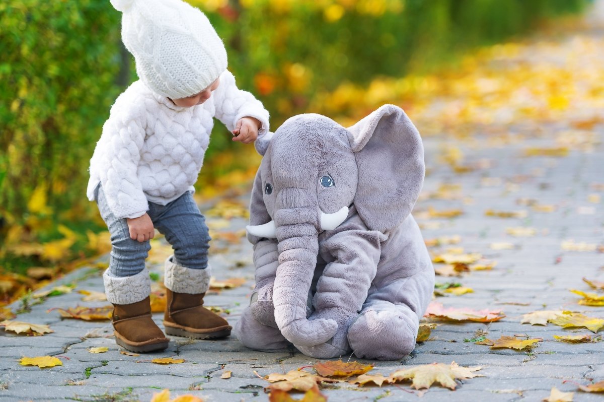 Super Soft Plush Pillow for Babies & Kids - Cuddle Companion in Stylish Colors 2