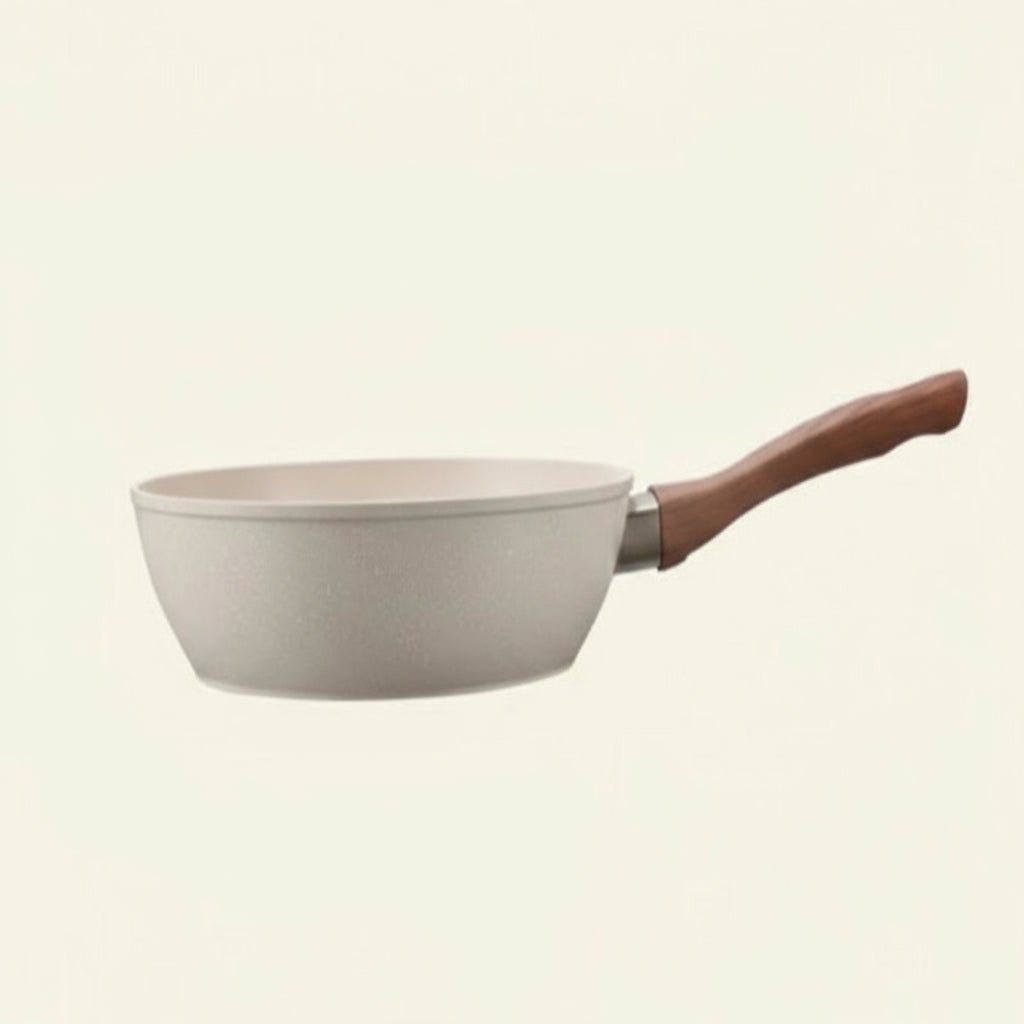 TONIQON – Deep non-stick frying pan with medical-grade stone coating made of stainless steel for gas and induction hobs 6