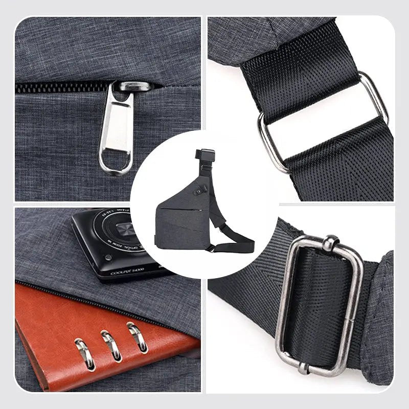 TravelSafe - Anti-Theft Shoulder Bag, Ergonomic Design, Weather-Resistant, Daily Use 2