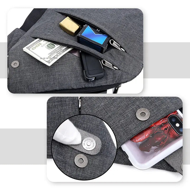 TravelSafe - Anti-Theft Shoulder Bag, Ergonomic Design, Weather-Resistant, Daily Use 5