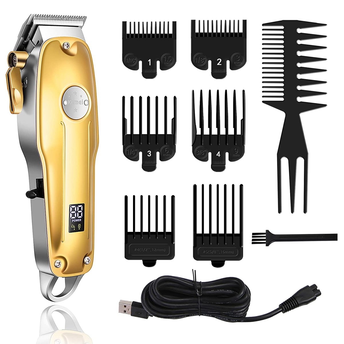 TrimForce Pro 3 | 3-in-1 Hair Trimmer & Foil Shaver | Cordless Precision Grooming Kit for Men | Professional Beard Trimmer 4