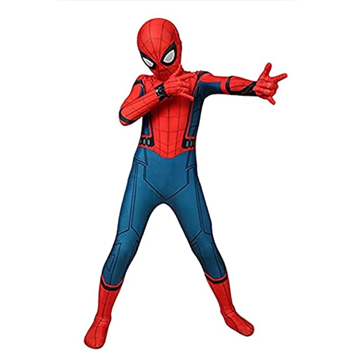 Ultimate Spider-Man Costume | Kids & Adults Cosplay Suit | Stretch Fabric | Halloween Superhero Outfit 1