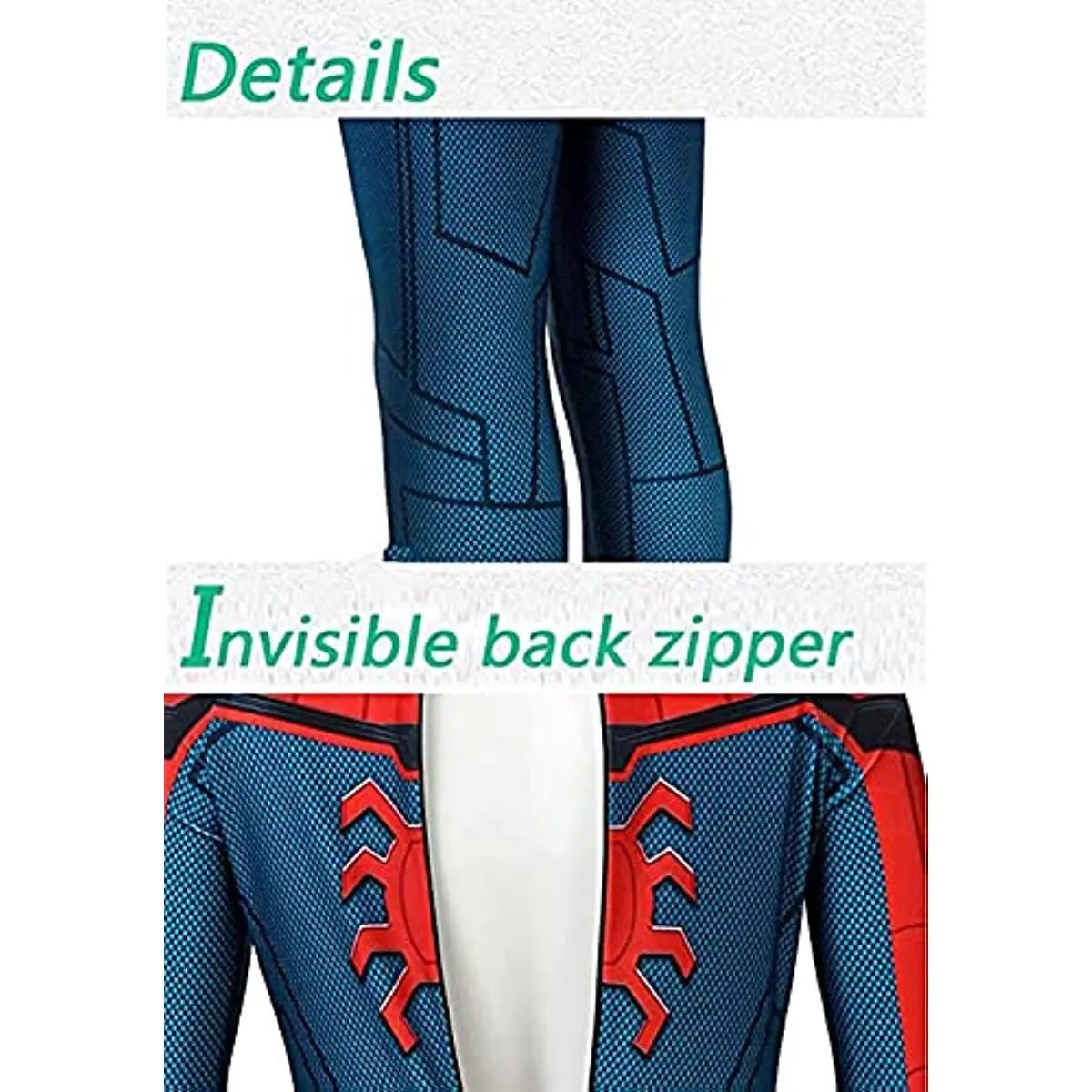 Ultimate Spider-Man Costume | Kids & Adults Cosplay Suit | Stretch Fabric | Halloween Superhero Outfit 2