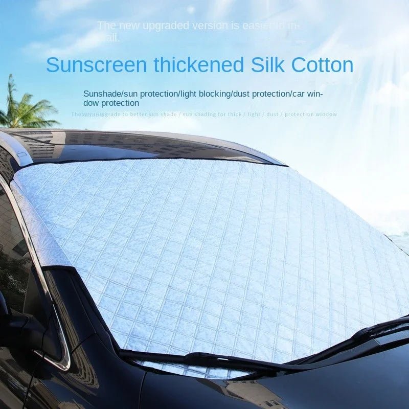 Universal Car Snow Cover - Durable Windshield Protector for Sedans & SUVs 2