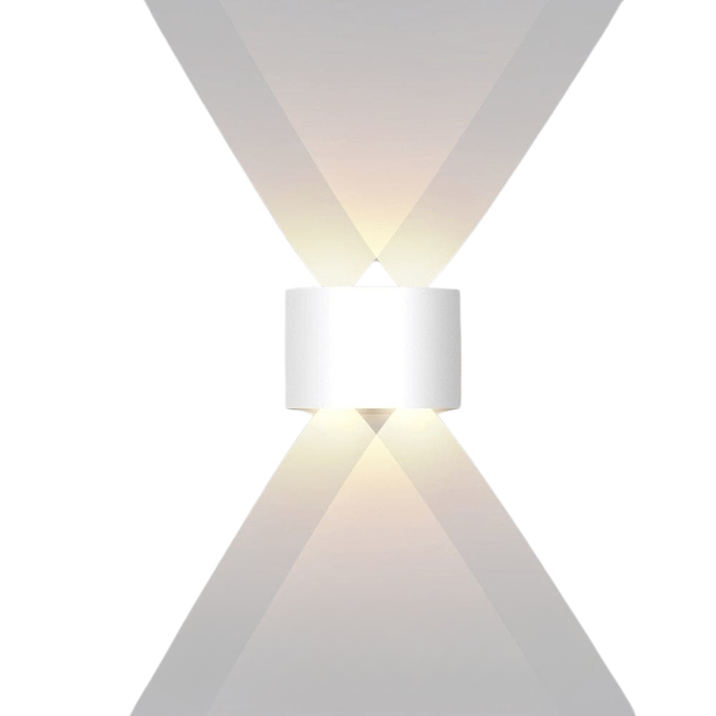 LUMIWALL - Waterdichte LED-buitenwandlamp met modern aluminium ontwerp