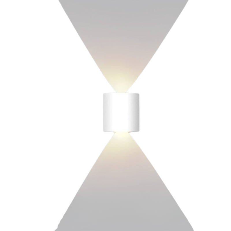 LUMIWALL - Waterdichte LED-buitenwandlamp met modern aluminium ontwerp