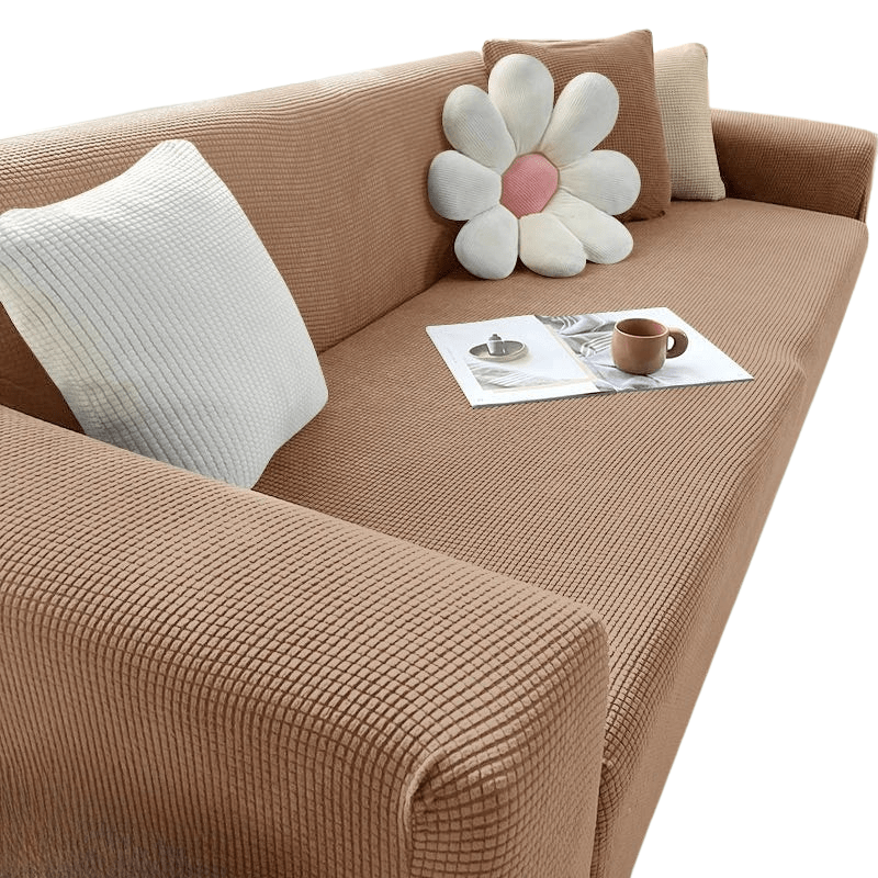 JACQUA SHIELD – Waterproof Sofa Cover with Non-Slip Backing and Jacquard Design