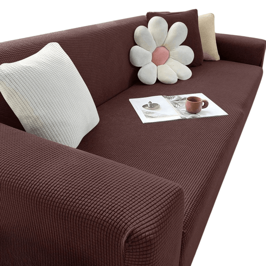 JACQUA SHIELD – Waterproof Sofa Cover with Non-Slip Backing and Jacquard Design