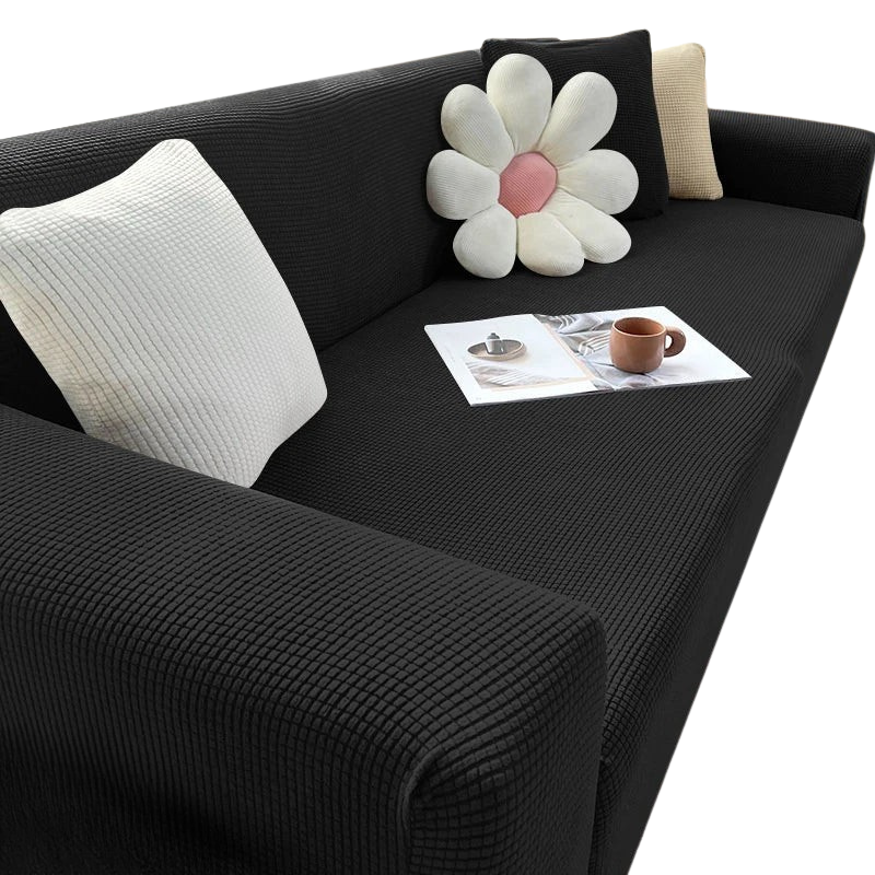 JACQUA SHIELD – Waterproof Sofa Cover with Non-Slip Backing and Jacquard Design