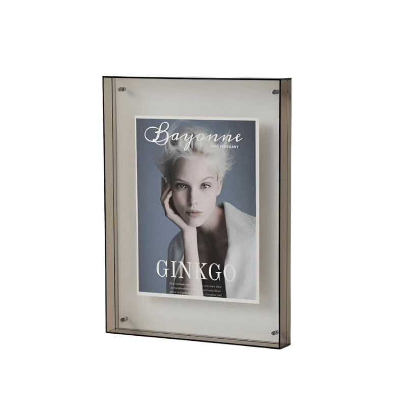 AURAFRAME – Frameless Acrylic Picture Frame with Modern Minimalist Design