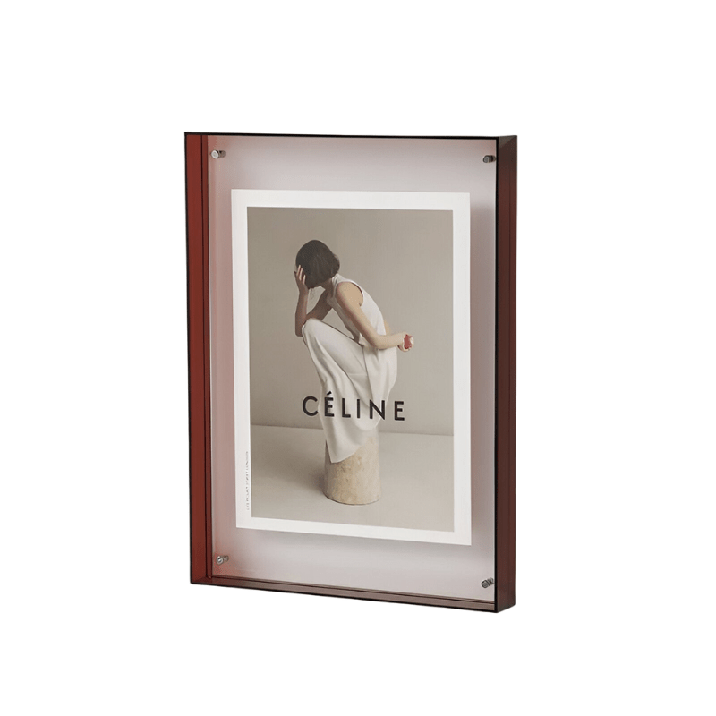 AURAFRAME – Frameless Acrylic Picture Frame with Modern Minimalist Design