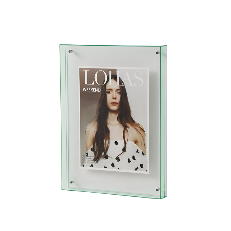 AURAFRAME - Frameloze Acryl Fotolijst met Modern Minimalistisch Ontwerp