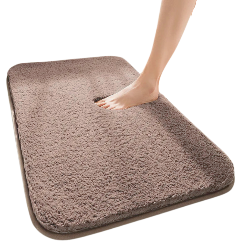 SoftHaven – Plush Microfiber Bath Mat with Non-Slip Backing