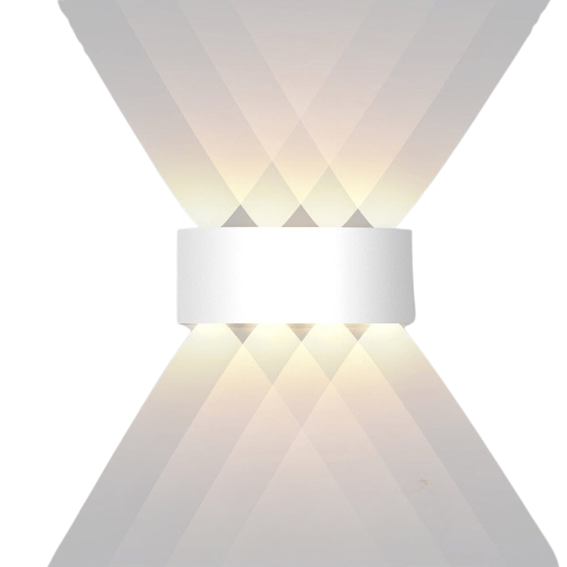 LUMIWALL - Waterdichte LED-buitenwandlamp met modern aluminium ontwerp