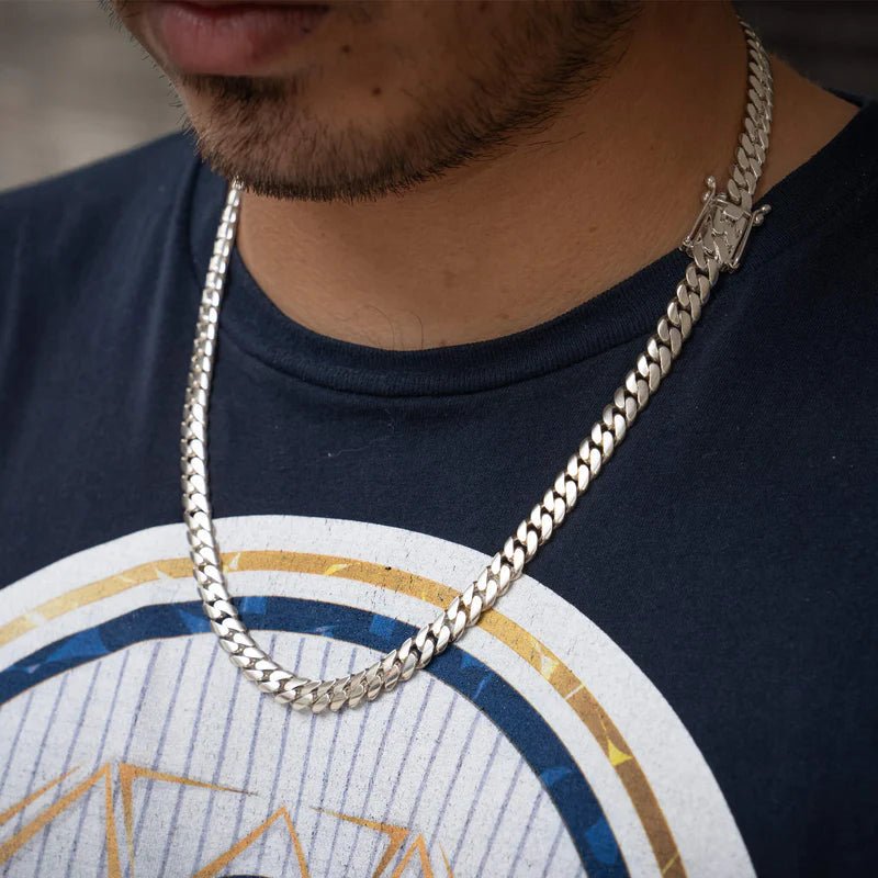VERO – Polished 8mm Miami Cuban Link Chain for Timeless Style 4