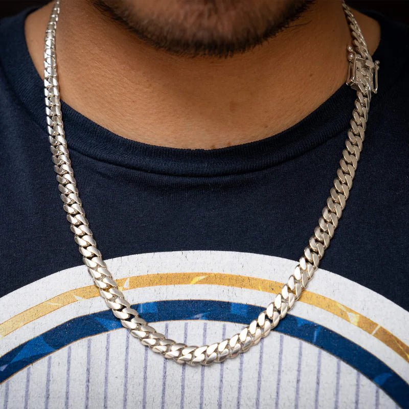 VERO – Polished 8mm Miami Cuban Link Chain for Timeless Style 5