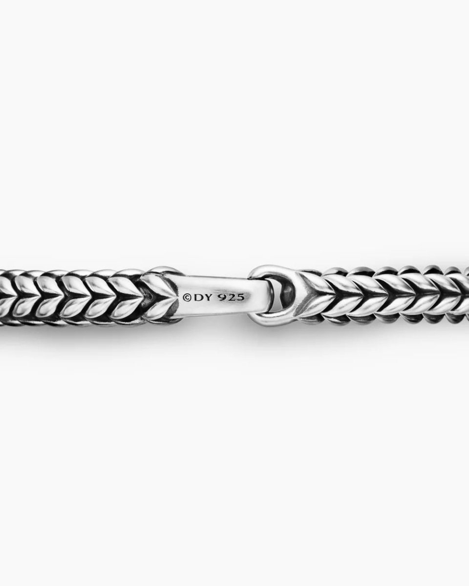 VEXARI – Chevron Bead Bracelet in Waterproof Stainless Steel 1