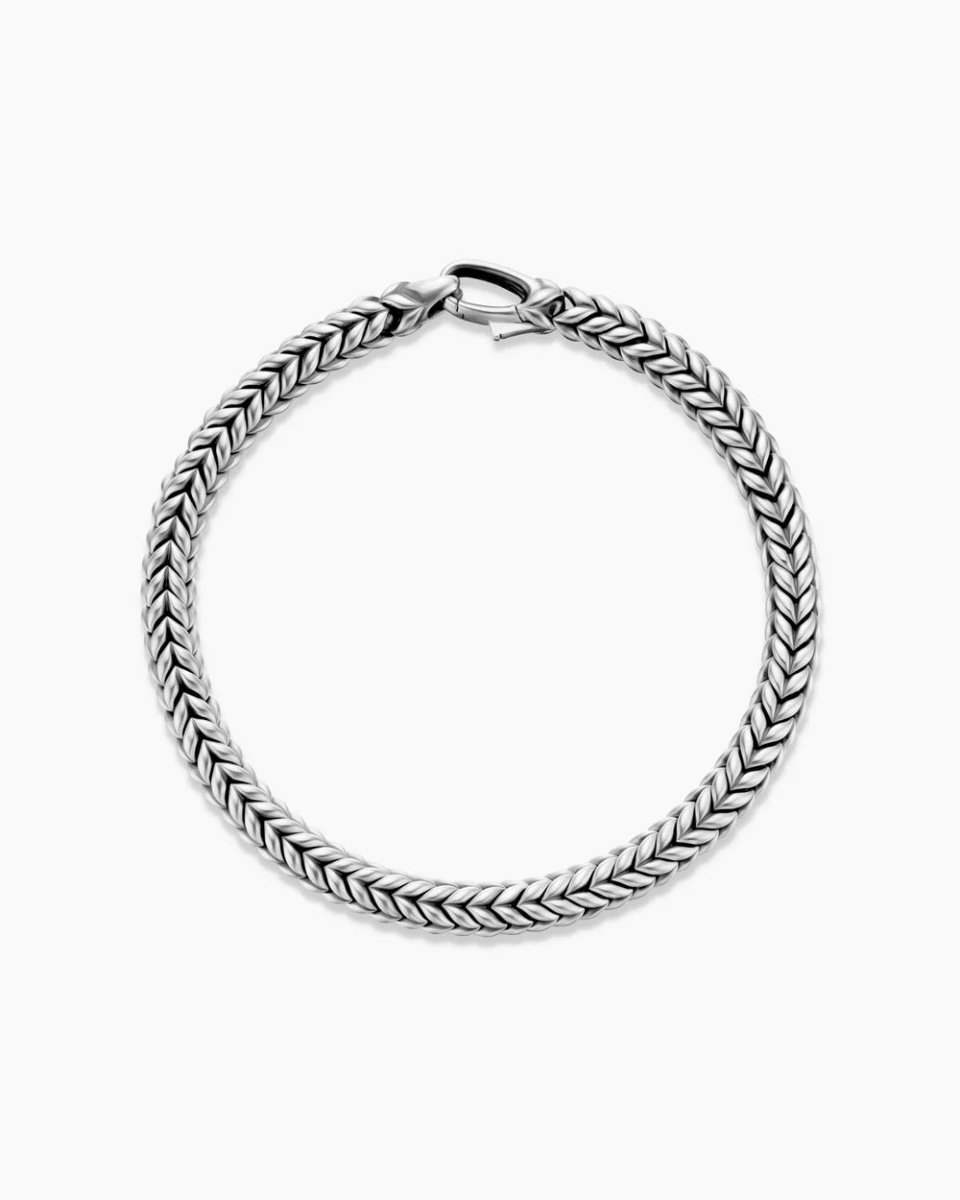 VEXARI – Chevron Bead Bracelet in Waterproof Stainless Steel 4