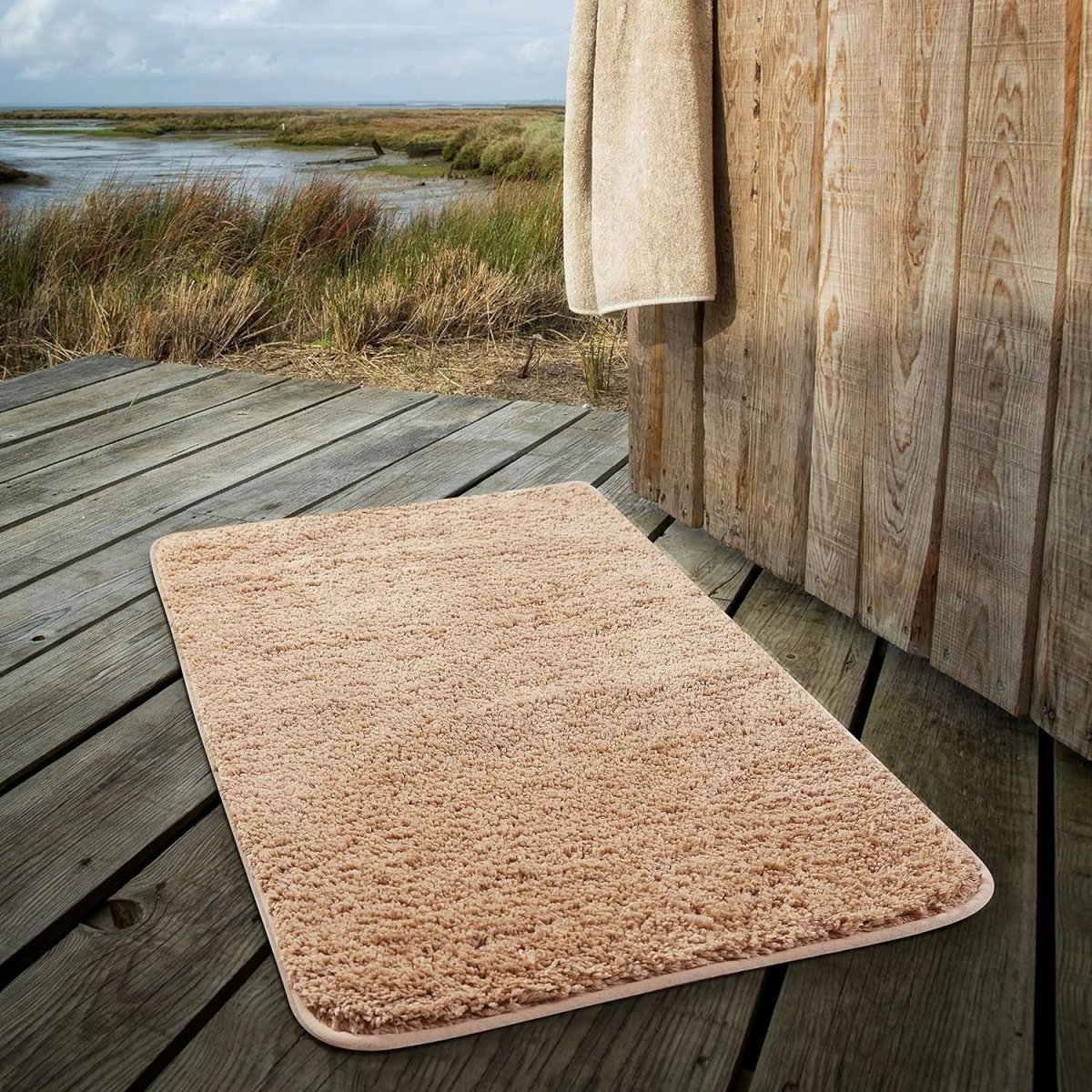 VeluSoft Plush Microfiber Bath Mat | Quick-Absorbing, Non-Slip Bathroom Rug for Comfort and Safety 11