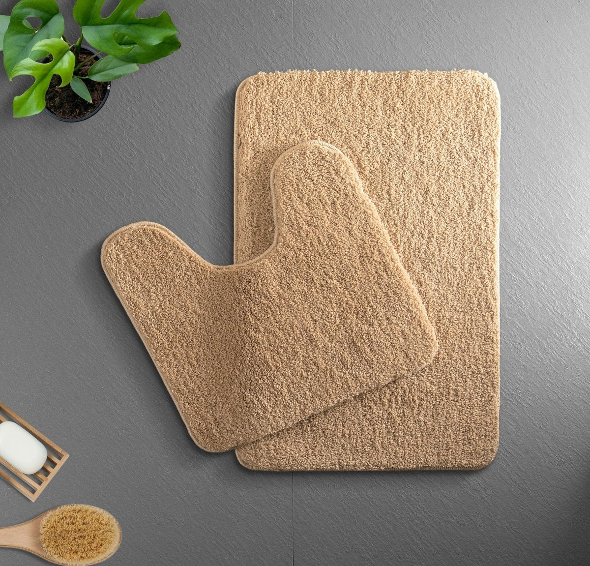 VeluSoft Plush Microfiber Bath Mat | Quick-Absorbing, Non-Slip Bathroom Rug for Comfort and Safety 2
