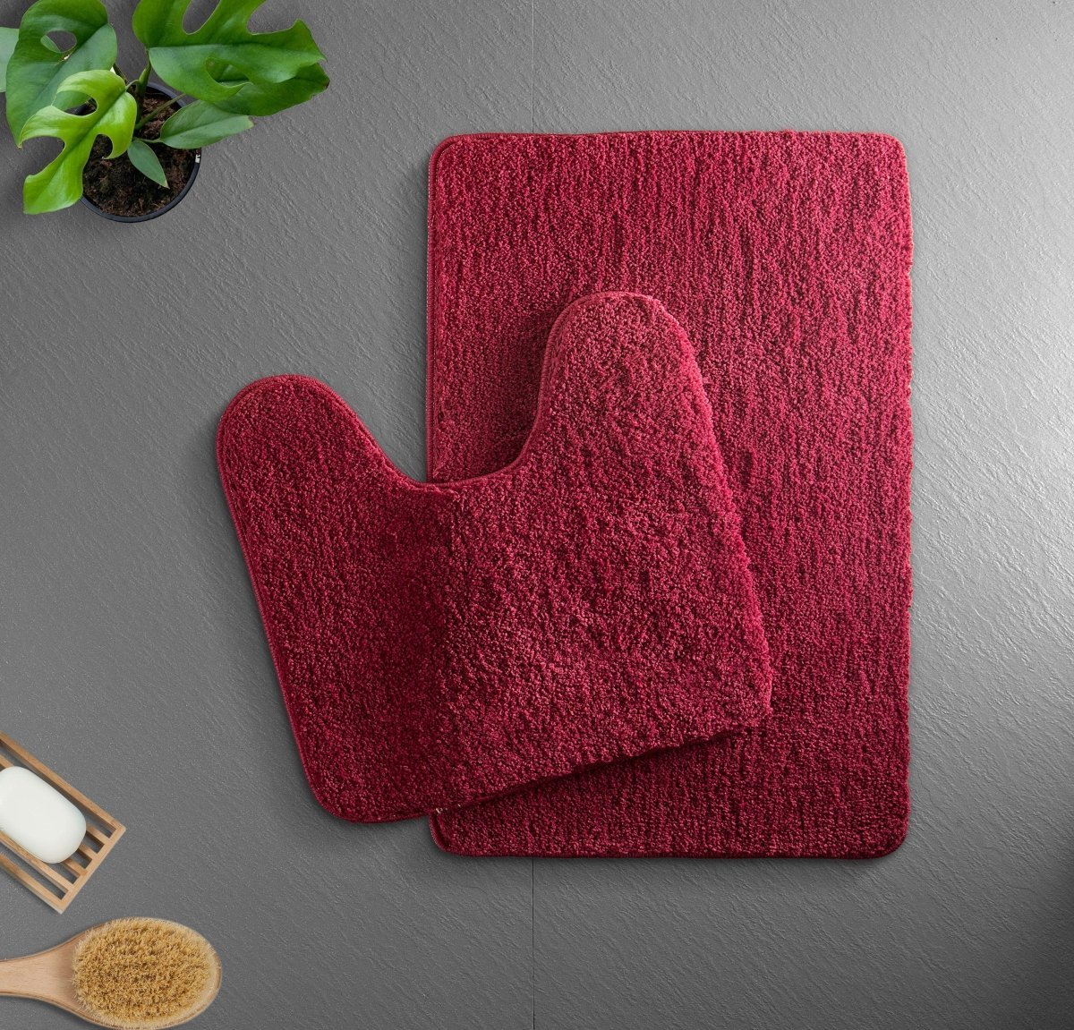 VeluSoft Plush Microfiber Bath Mat | Quick-Absorbing, Non-Slip Bathroom Rug for Comfort and Safety 3