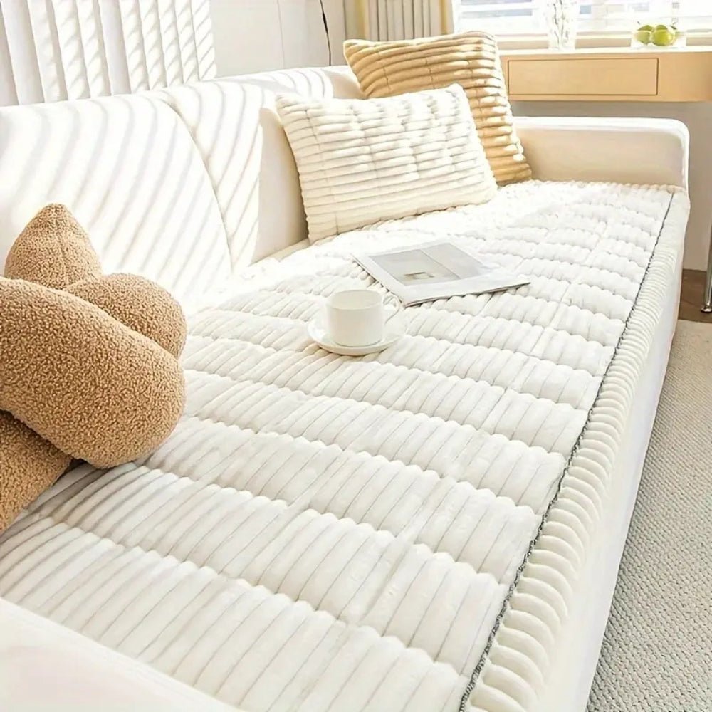 Veluxe Shield – Premium Plush Sofa Slipcover 2
