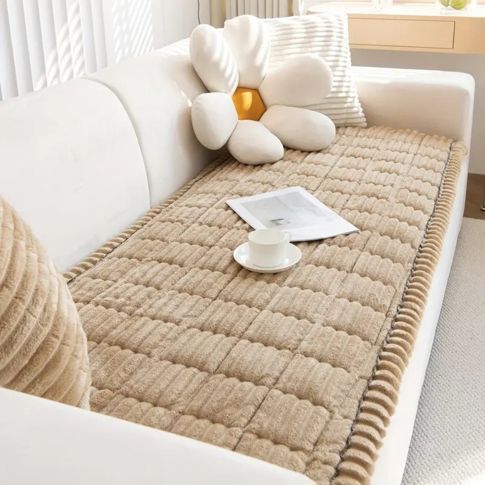 Veluxe Shield – Premium Plush Sofa Slipcover 3