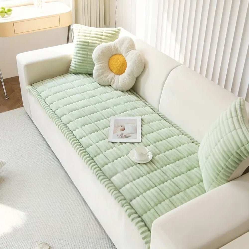 Veluxe Shield – Premium Plush Sofa Slipcover 6