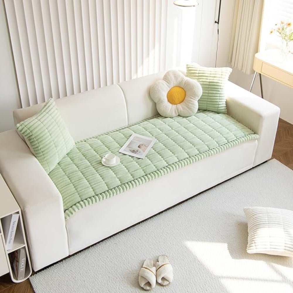 Veluxe Shield – Premium Plush Sofa Slipcover 8