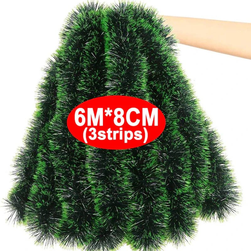 Verdant - Premium Green Christmas Decoration Tape for Wreaths & Tree Decor 11