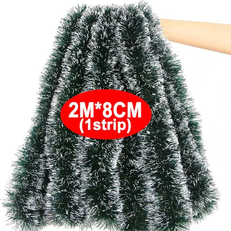 Verdant - Premium Green Christmas Decoration Tape for Wreaths & Tree Decor 12