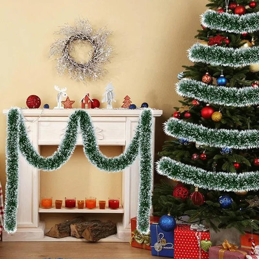 Verdant - Premium Green Christmas Decoration Tape for Wreaths & Tree Decor 4