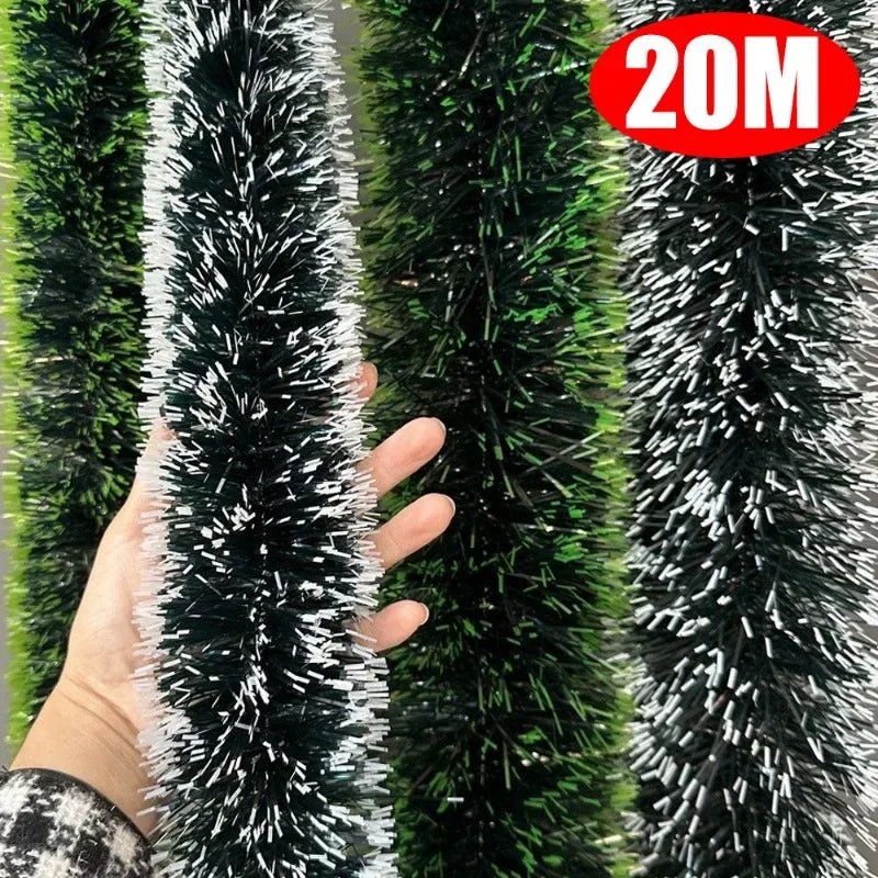 Verdant - Premium Green Christmas Decoration Tape for Wreaths & Tree Decor 6