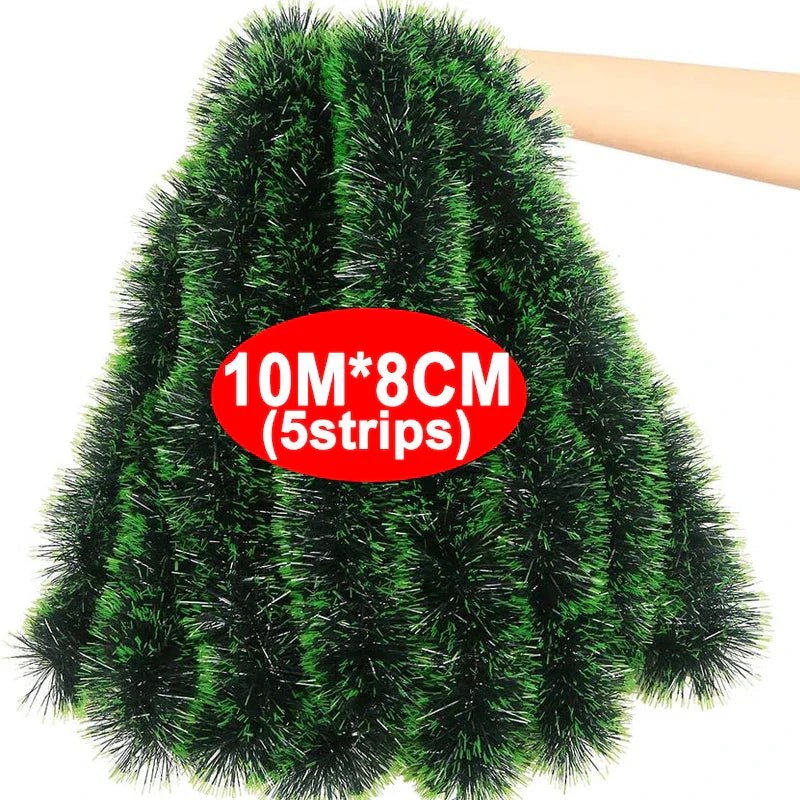 Verdant - Premium Green Christmas Decoration Tape for Wreaths & Tree Decor 8