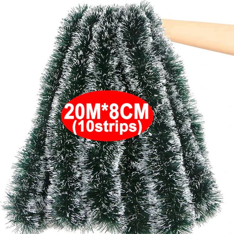Verdant - Premium Green Christmas Decoration Tape for Wreaths & Tree Decor 9