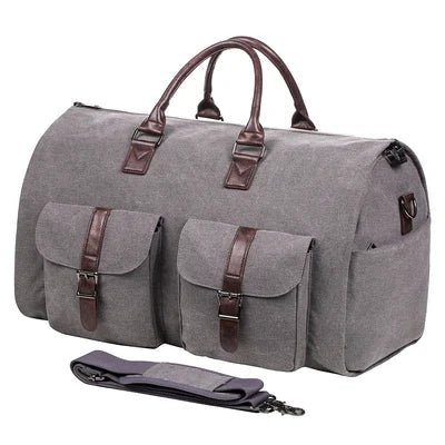 Versatile Convertible Duffle Bag - Wrinkle-Free Travel Suitcase with Shoe Compartment 5