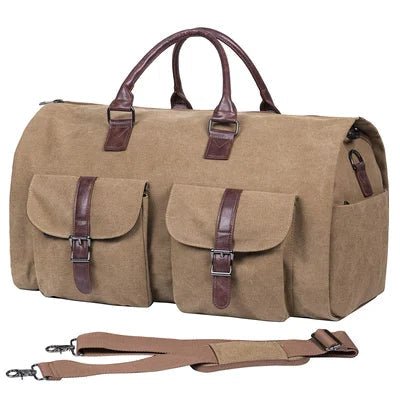 Versatile Convertible Duffle Bag - Wrinkle-Free Travel Suitcase with Shoe Compartment 6