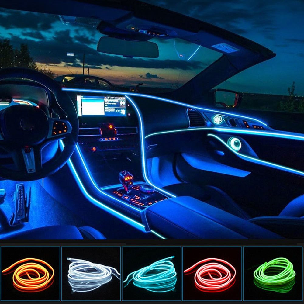 Versatile RGB LED Strip Light for Home and Car Interior Decoration 1
