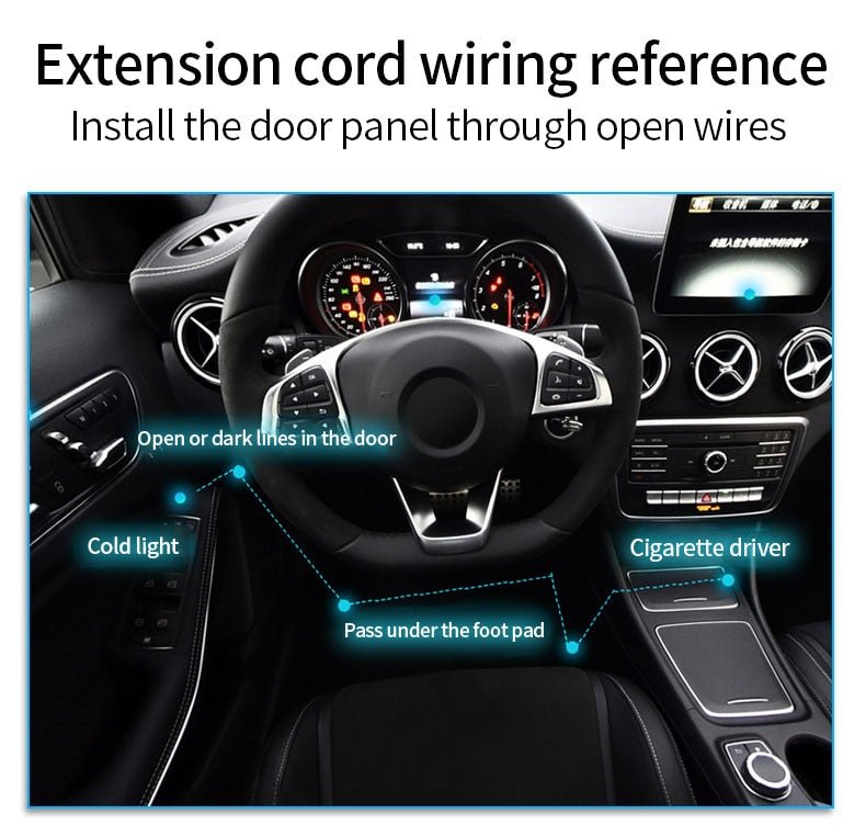 Versatile RGB LED Strip Light for Home and Car Interior Decoration 8