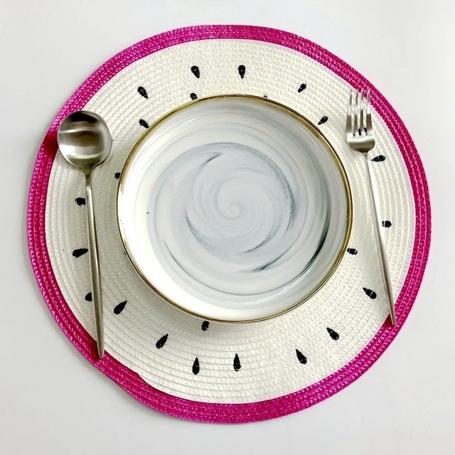 Vibrant Fruit-Themed Placemats - Colorful Summer Dining Essential 5