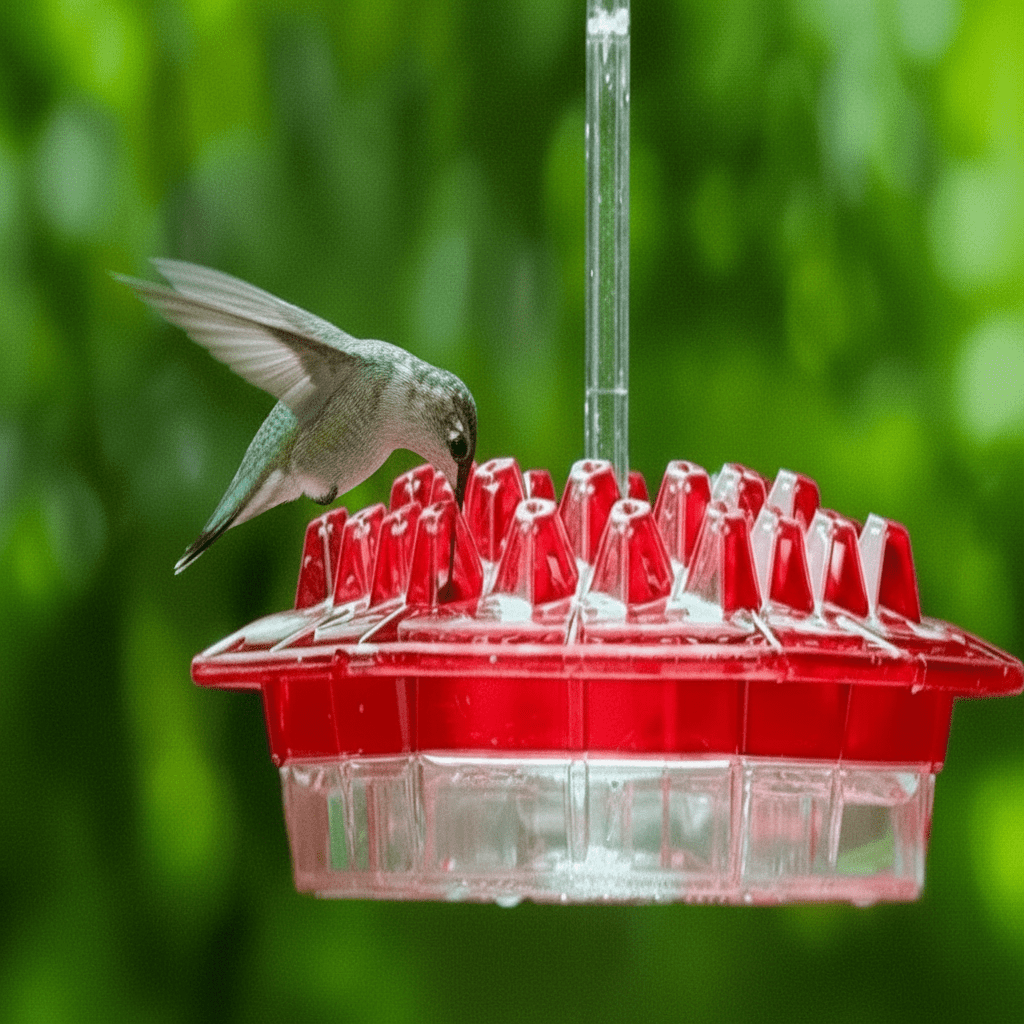 BIRDIBLOOM – Vibrant Hanging Birdhouse & Weatherproof Hummingbird Feeder