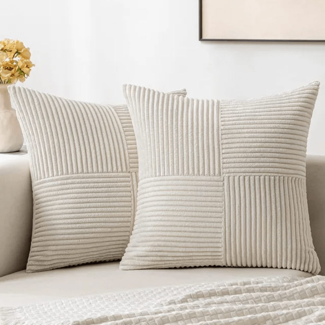 Volyx - Decorative Throw Pillow for Sofa & Bed - Soft Plush Comfort Pillows 4