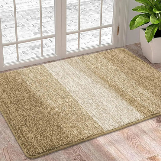Washable Indoor Door Mat - Super Absorbent Non-Slip Design for Home Use 0