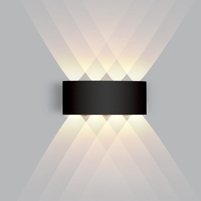 LUMIWALL - Waterdichte LED-buitenwandlamp met modern aluminium ontwerp