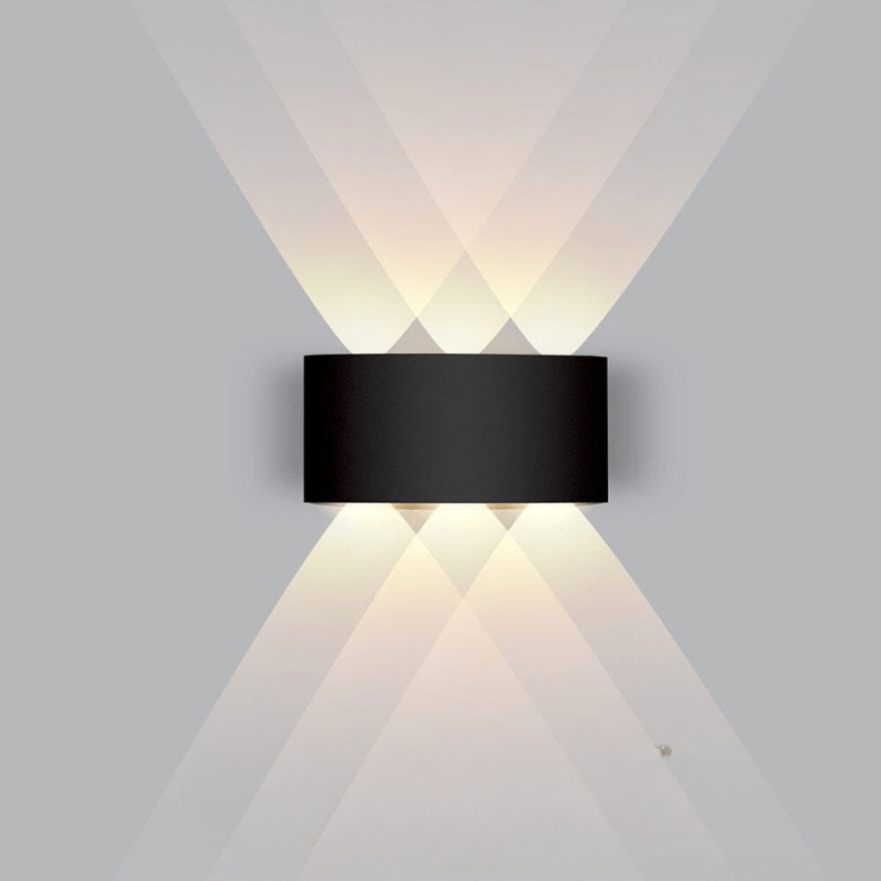 LUMIWALL - Waterdichte LED-buitenwandlamp met modern aluminium ontwerp