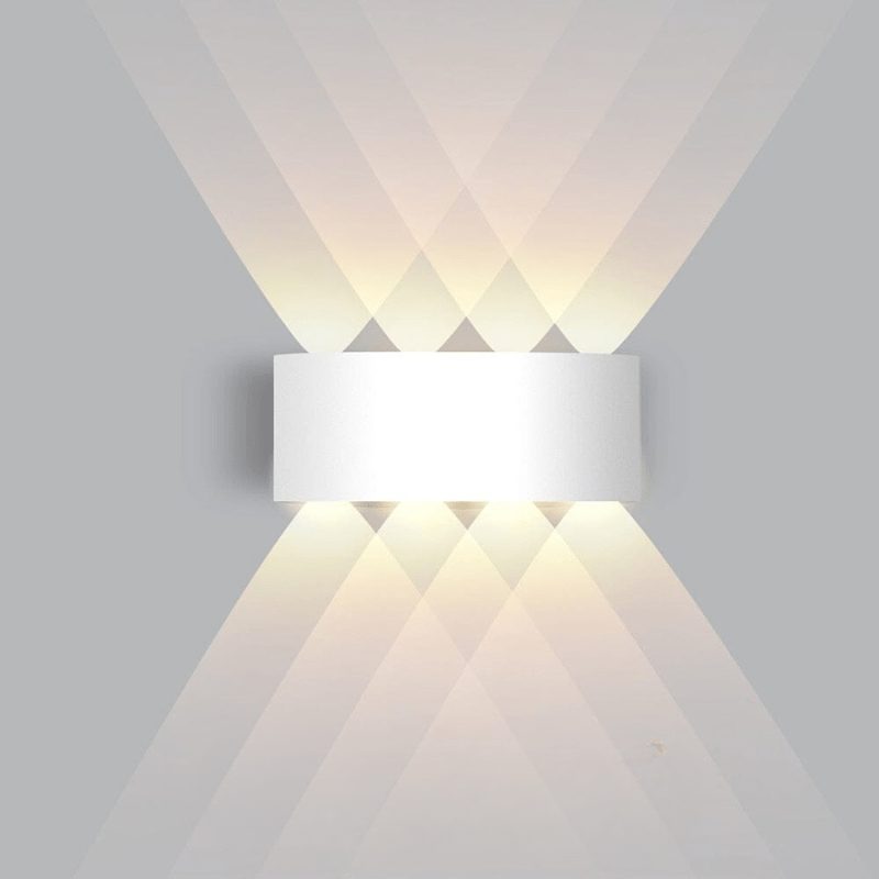 LUMIWALL - Waterdichte LED-buitenwandlamp met modern aluminium ontwerp