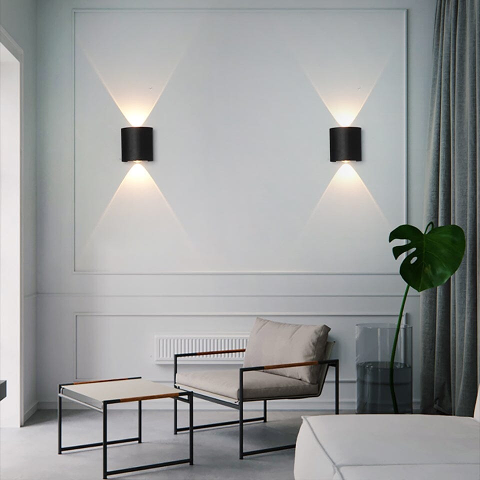 LUMIWALL - Waterdichte LED-buitenwandlamp met modern aluminium ontwerp
