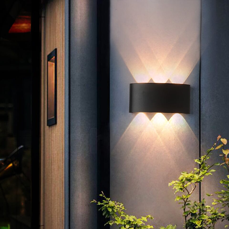 LUMIWALL - Waterdichte LED-buitenwandlamp met modern aluminium ontwerp
